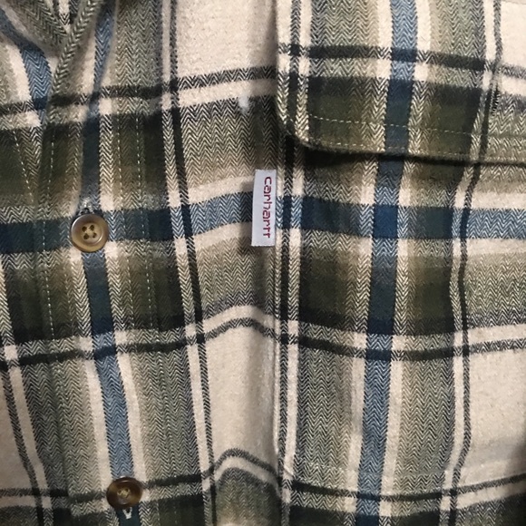 XXL carhartt long sleeve button up - Picture 2 of 5